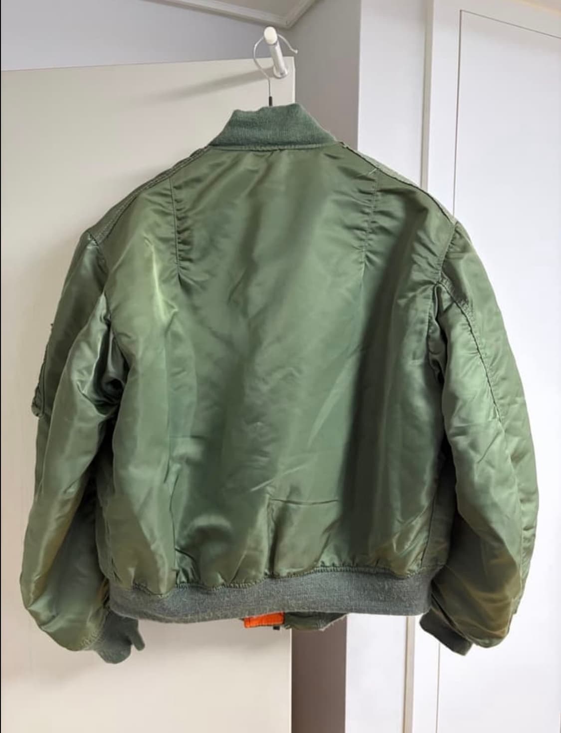 80s 알파 인더스트리 ma-1 USA 상품이미지2