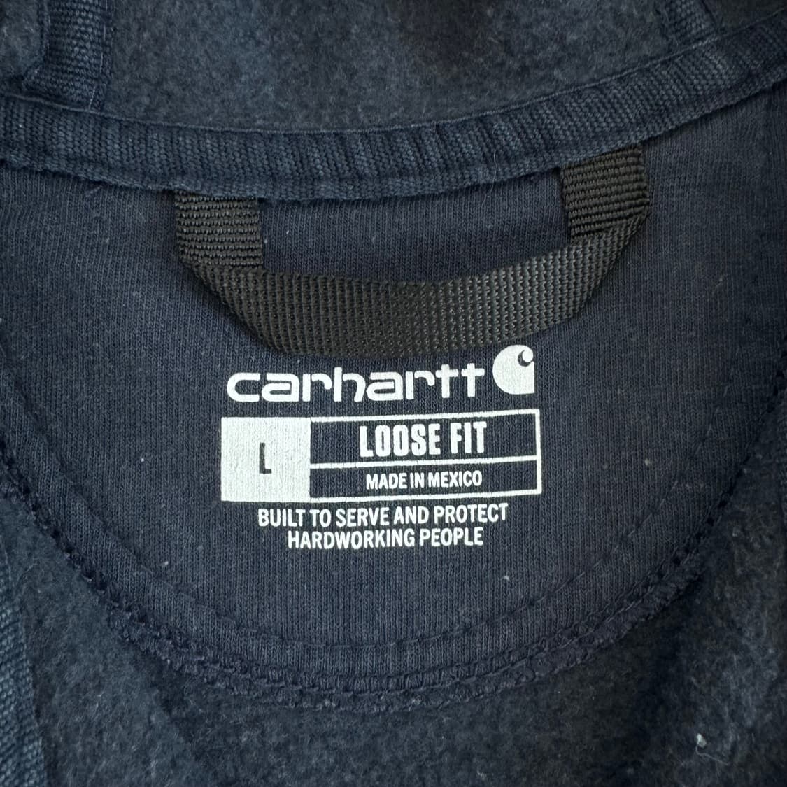 Carhartt 칼하트 네이비 루즈핏 후드집업  상품이미지5