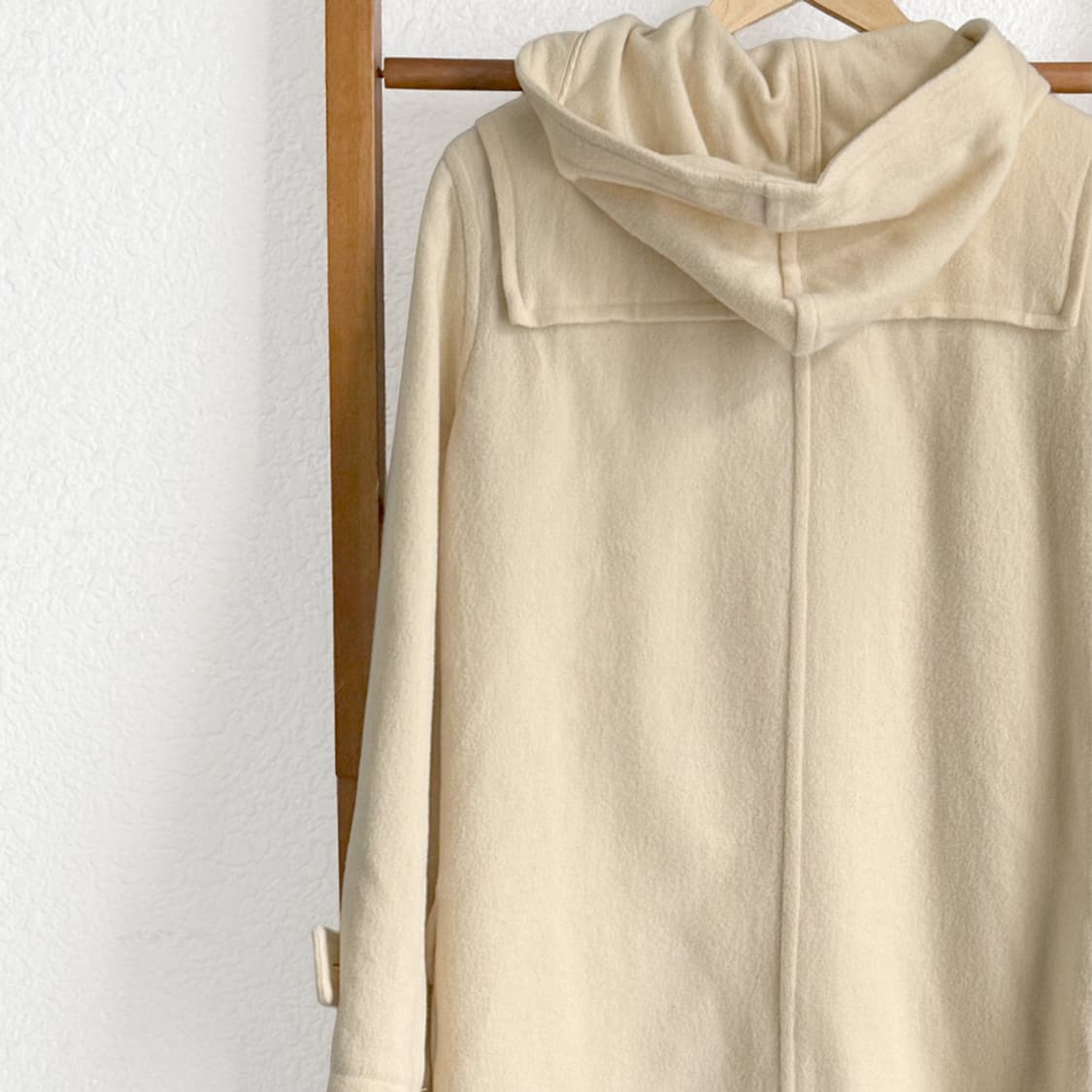 시로이 골목 더플 후드 코트 상품이미지7