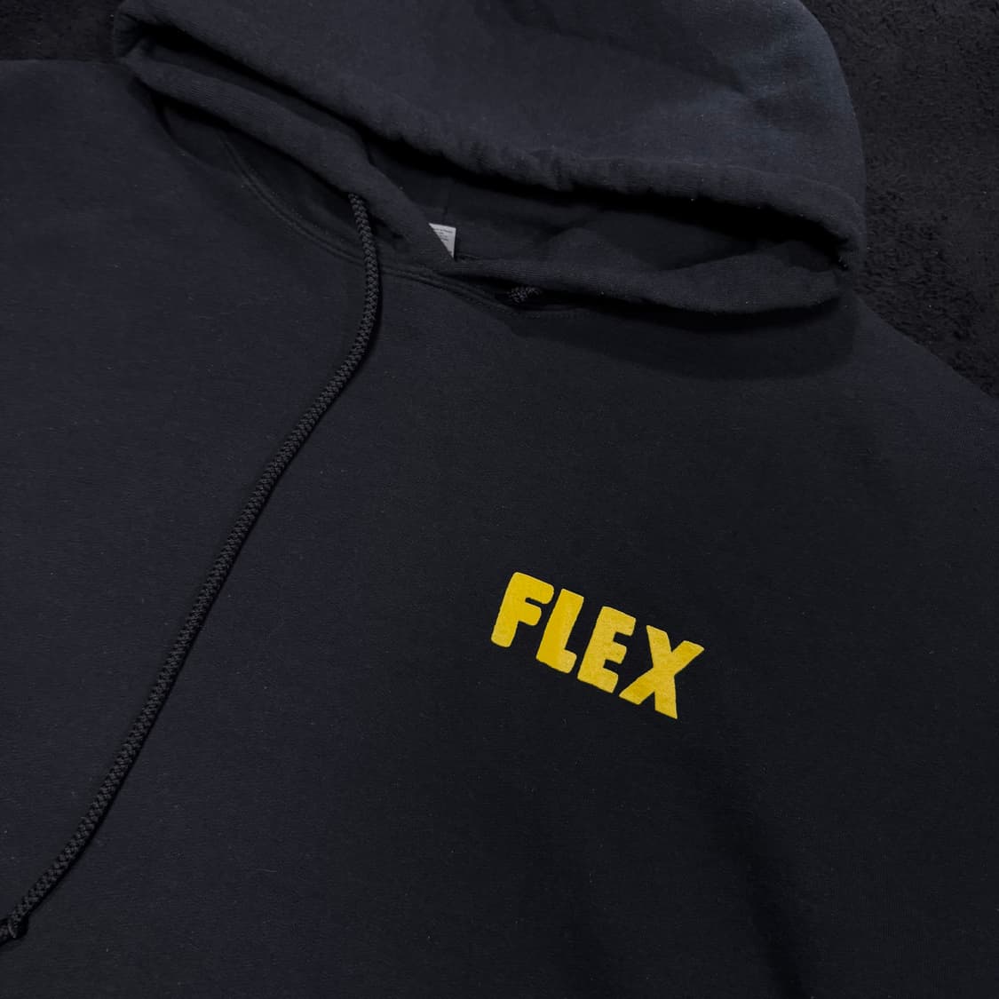 XL 염따 FLEX 벤틀리 블랙 후드티 상품이미지3