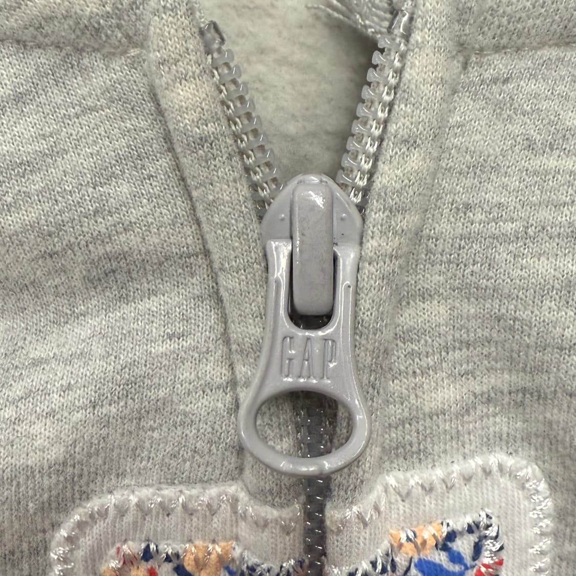 갭 그레이 플라워 모리 후드집업  상품이미지8