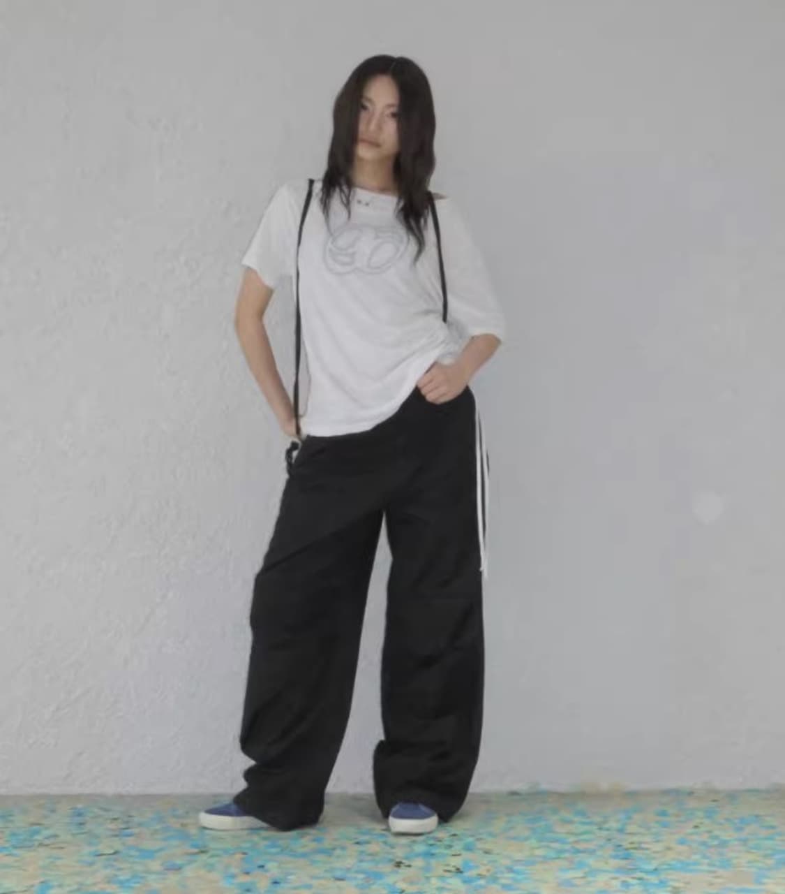 KIKI BOXY SHIRRING TEE / WHITE 상품이미지5