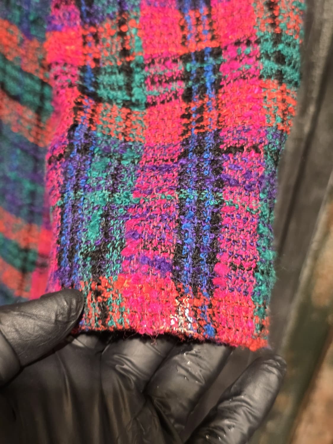 80s DONCASTER Plaid Jacket/made in U.S.A 상품이미지3