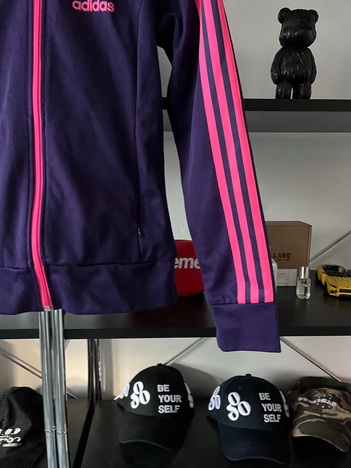 아디다스 퍼플 핑크 유로파 트랙탑-xs 상품이미지6