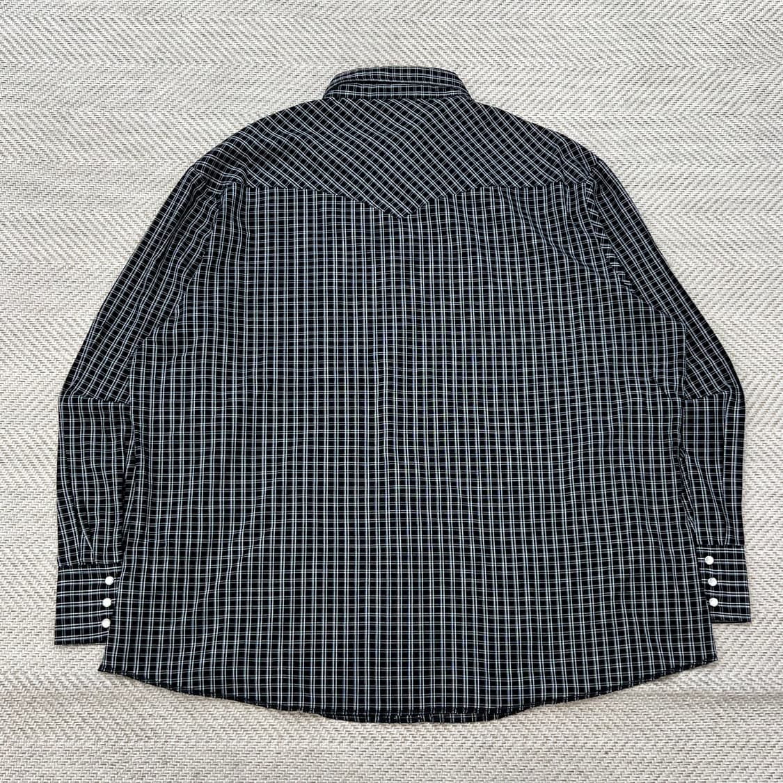 랭글러 체크 웨스턴셔츠 r3380 상품이미지2