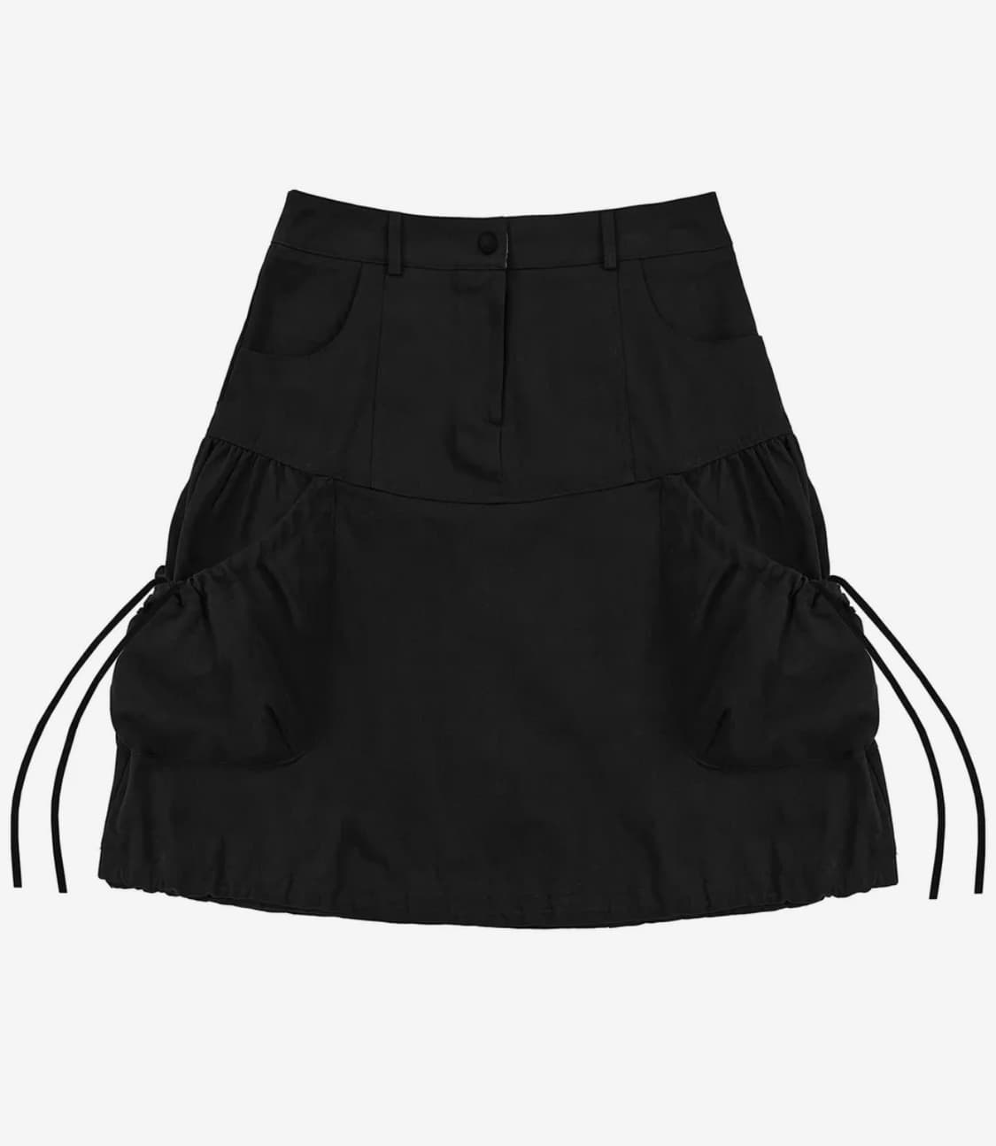 레이즈미야 미오 셔링 벌룬 스커트 블랙 m 상품이미지2