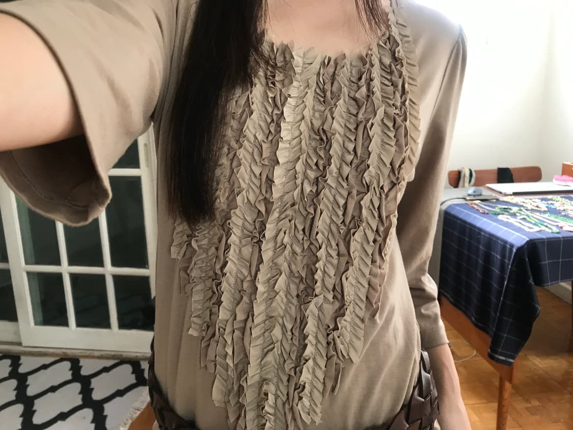 vintage frill top 상품이미지2