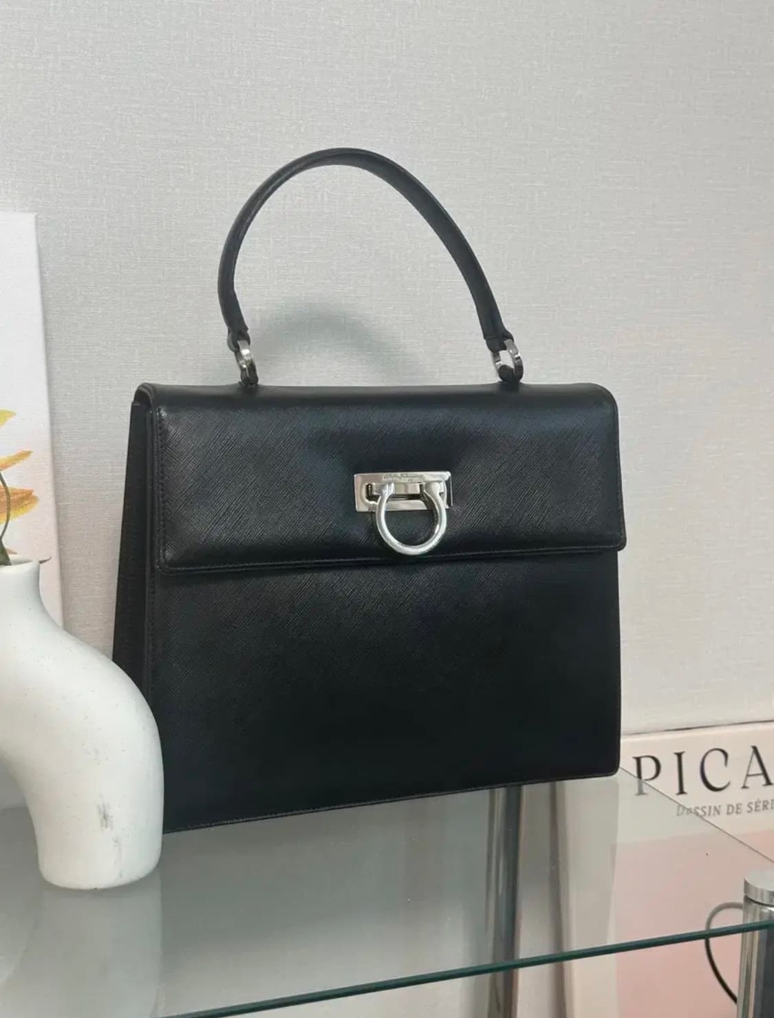 페라가모 간치니 켈리백 차정원백 토트백 핸드백 가방 상품이미지3