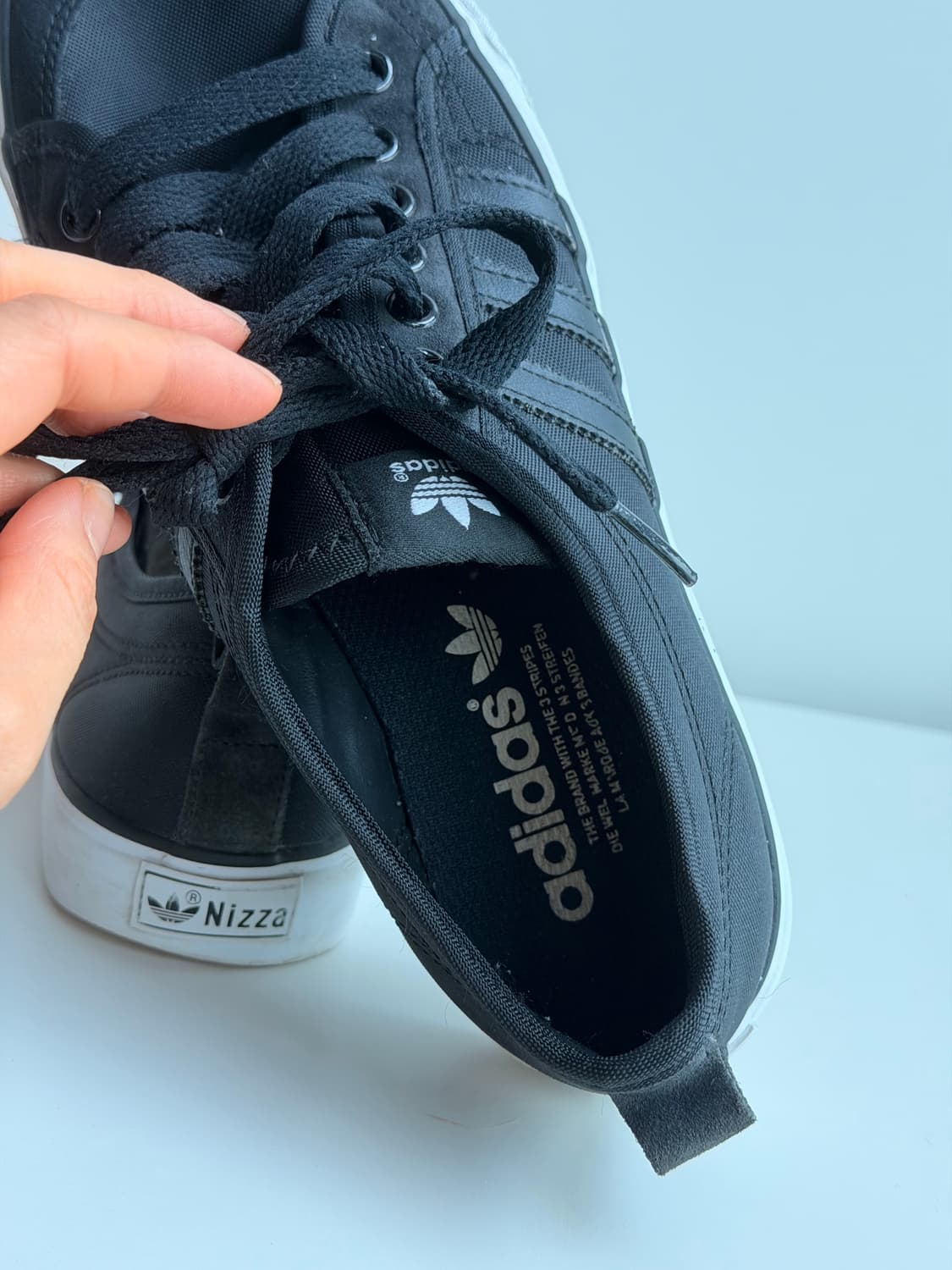 아디다스 슈퍼코트 니짜 로우 블랙스니커즈 255mm(남여공용) 상품이미지6
