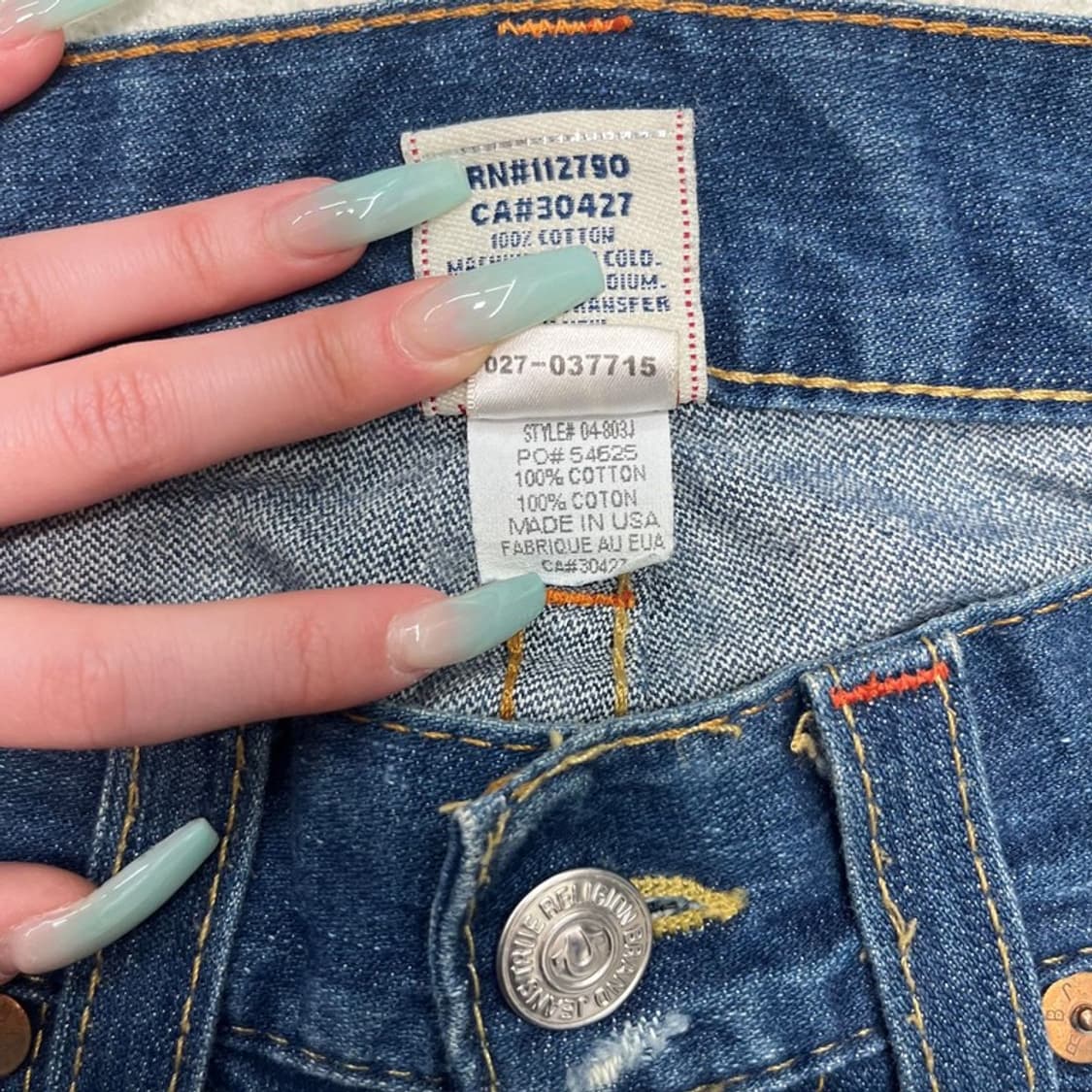 TRUE RELIGION  부츠컷 데님 청바지 상품이미지8