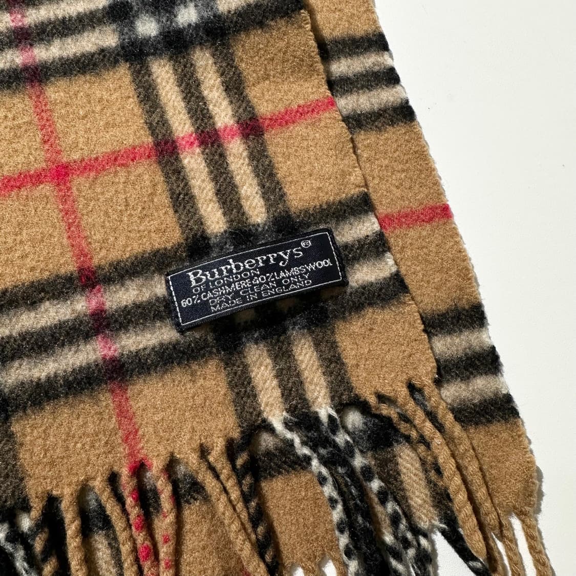 버버리 노바체크 울 캐시미어 머플러 목도리 상품이미지3