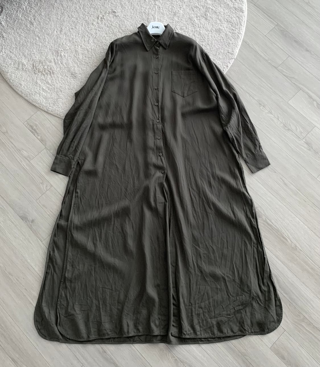 The frankie shop 프랭키샵 텐셀 avery 셔츠 드레스 상품이미지6