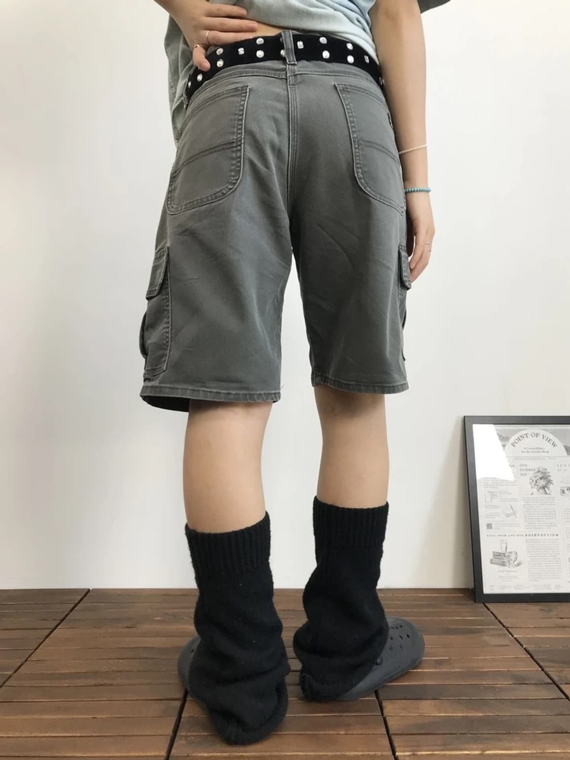 Dickies Cargo Work Shorts Grey 상품이미지3
