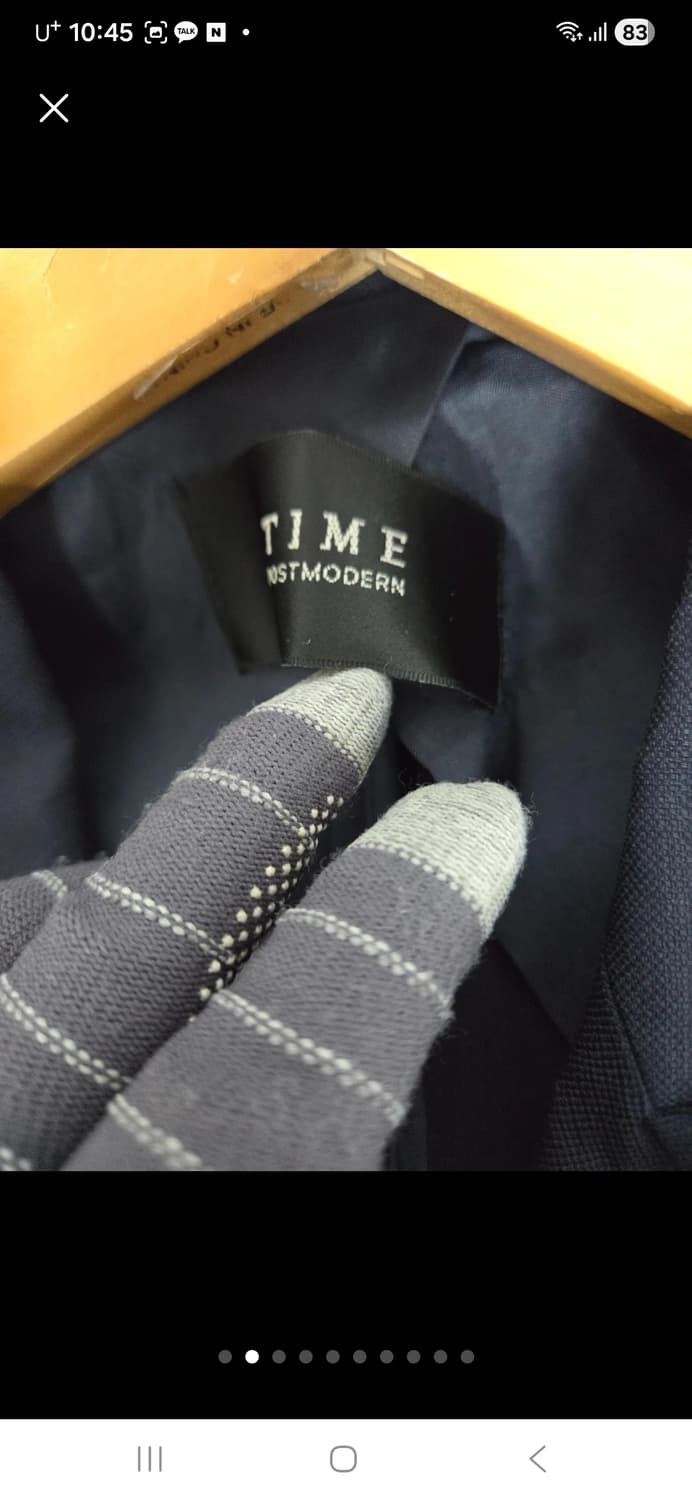 타임(한섬)네이비 숏 자켓/44-슬림55 상품이미지2