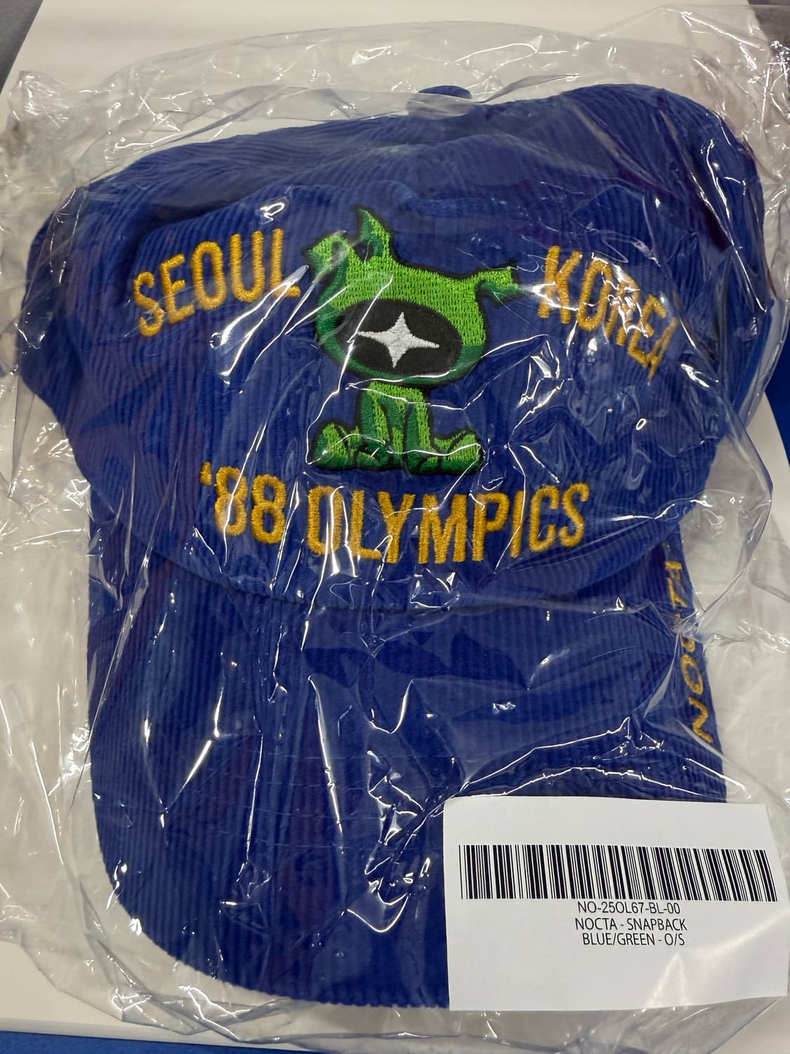 드레이크 녹타 88올림픽 코듀로이 모자 새상품 상품이미지1