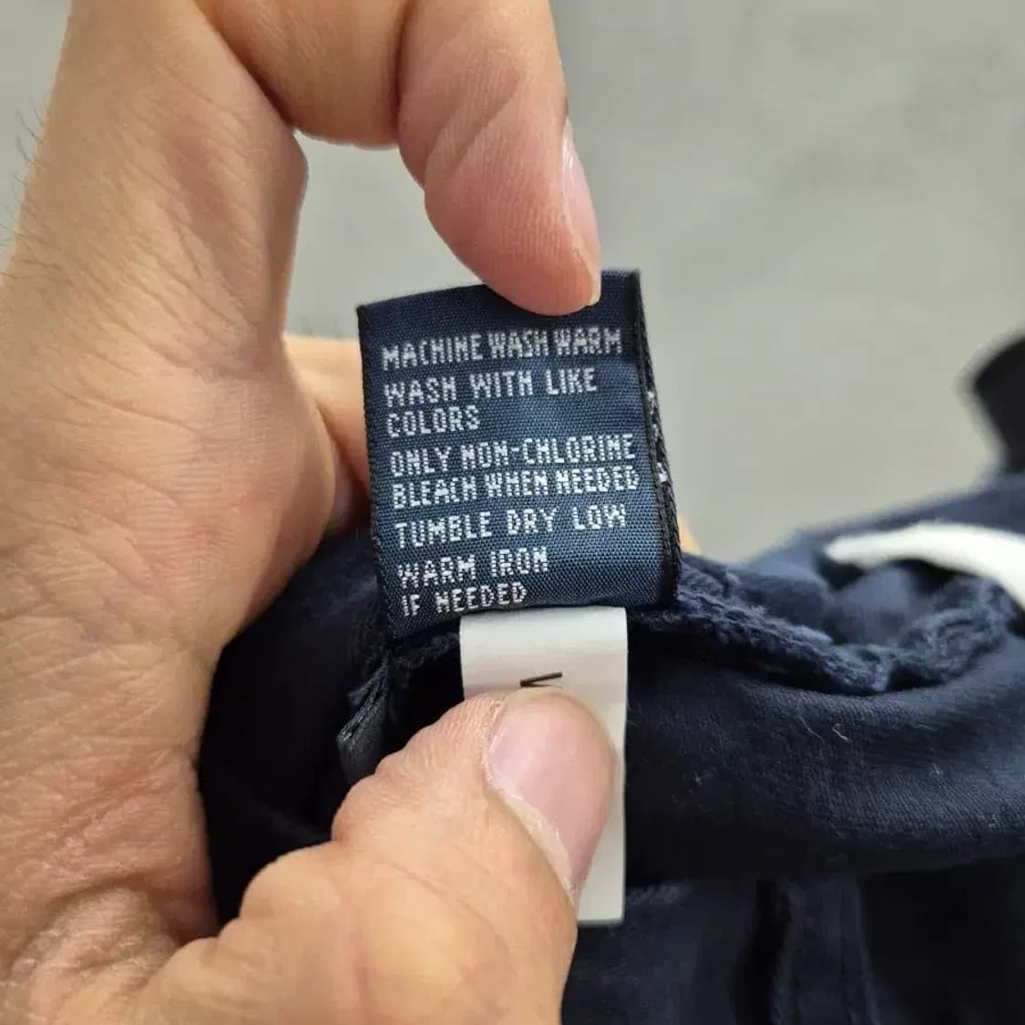 폴로 랄프로렌 네이비 치노 반바지 33 상품이미지7