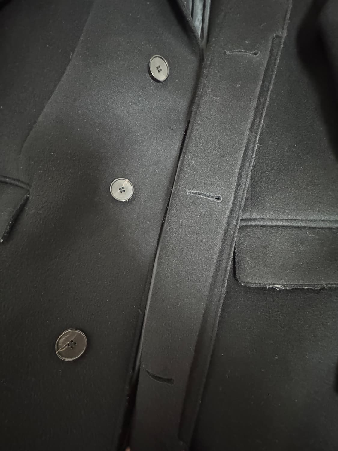 토니웩 크루도 캐시미어 커팅 코트 상품이미지3