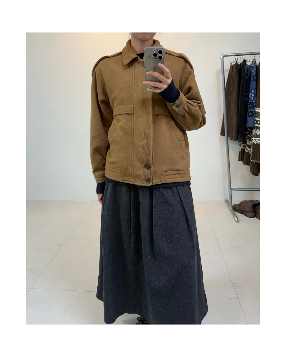 빈티지 울 자켓 상품이미지1