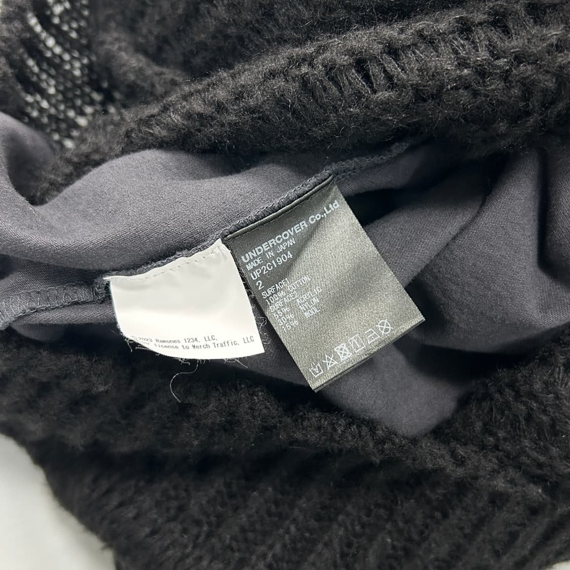 언더커버 23AW RAMONES 리버시블 스웨터  상품이미지9