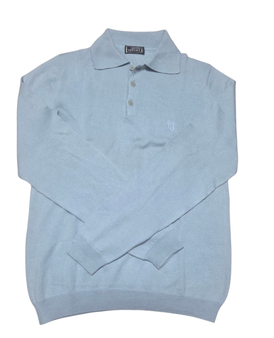 90s 지아니 베르사체 코튀르 니트 폴로 상품이미지1