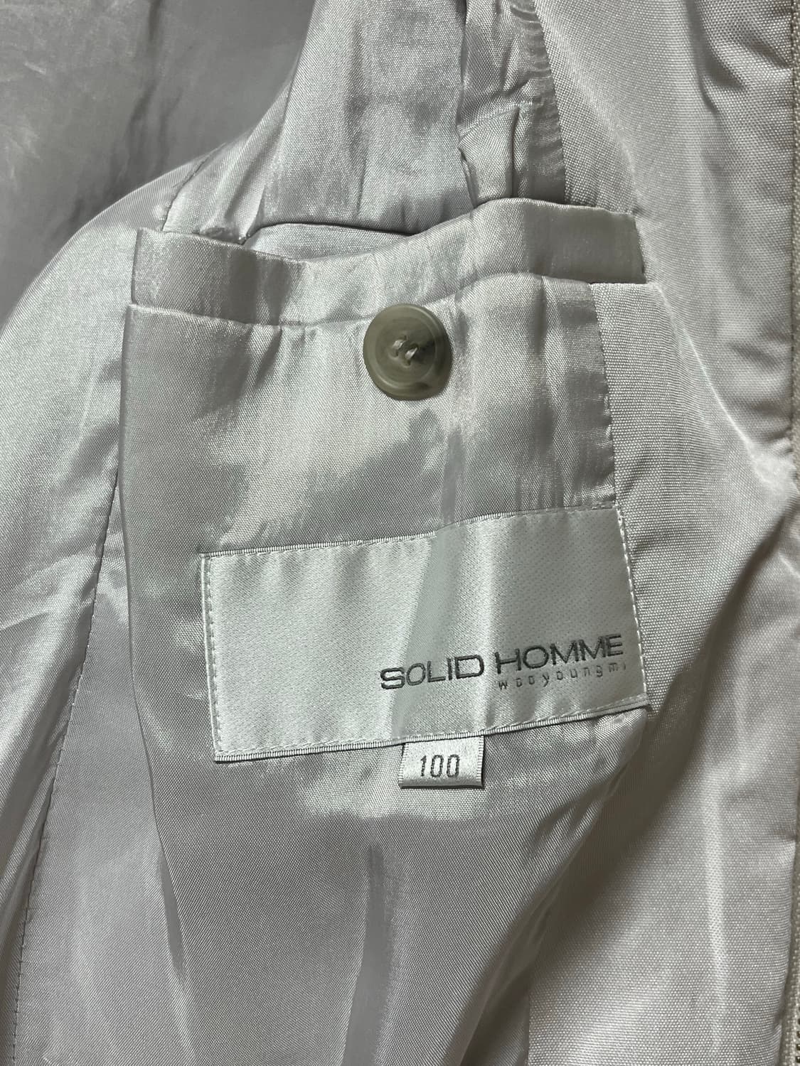 솔리드옴므 11ss 해체주의 폴리쉘 자켓 100 상품이미지8