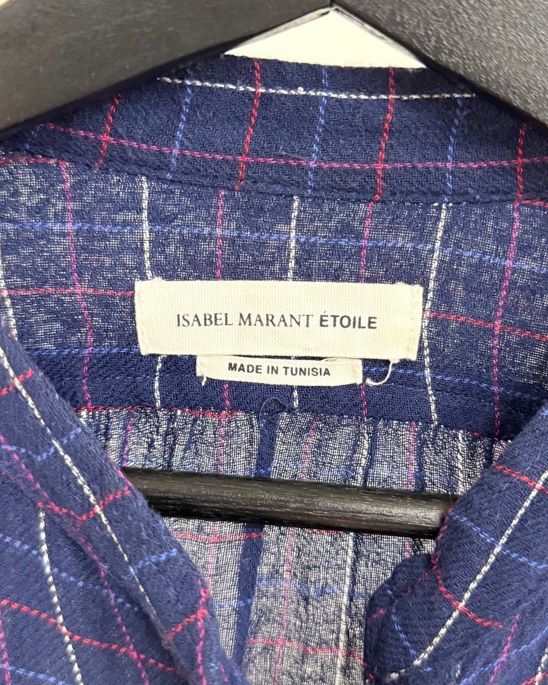 이자벨 마랑 에뚜왈 블루 디퓨젼 셔츠 드레스 상품이미지7