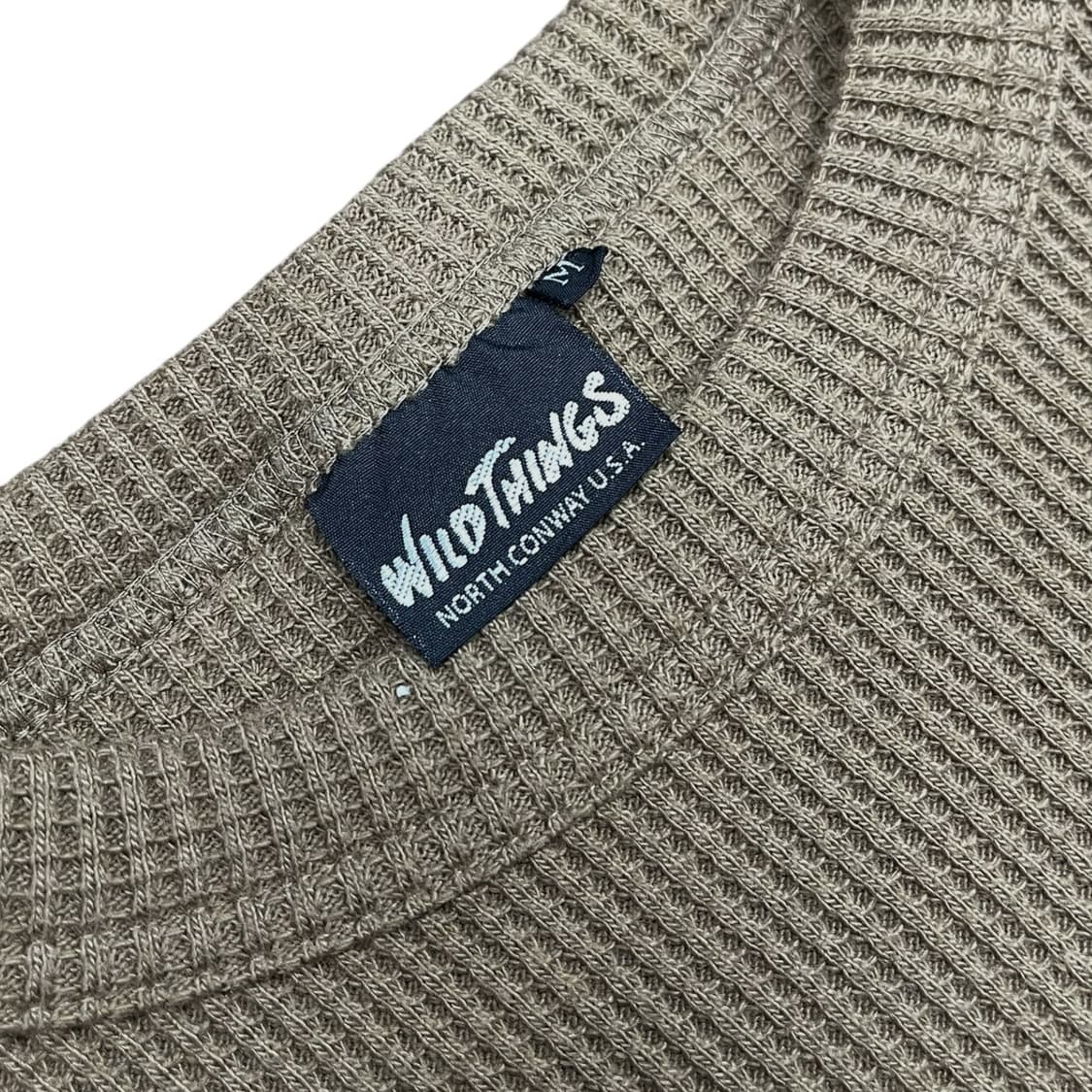 와일드띵스 일본판 와플 롱슬리브 상품이미지4