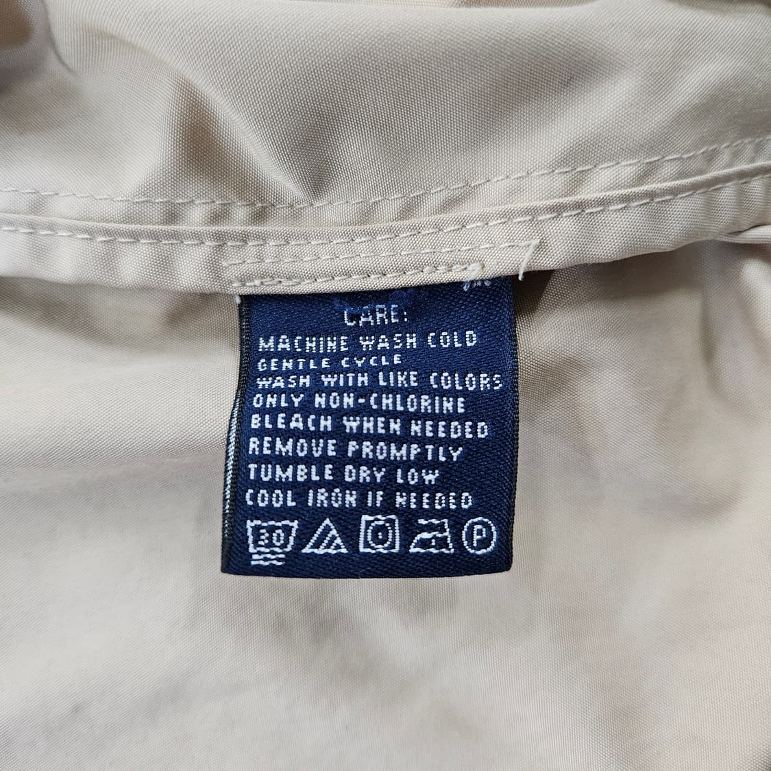 [L] 랄프로렌 골프웨어 블루종 자켓(지퍼고장) 0114YH1 상품이미지5