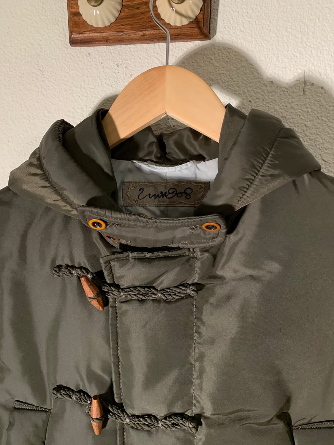 45rpm umii 908 올리브 더플 다운 패딩 상품이미지2