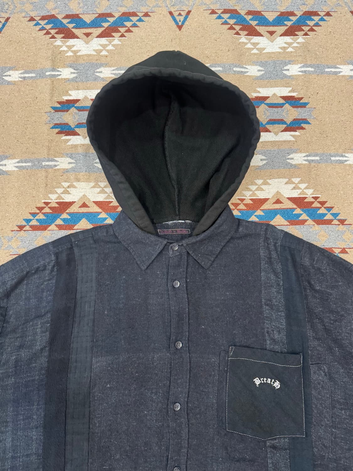 [OS] 니들스 x 브레스 리빌드 7컷 와이드 후드 셔츠 상품이미지4