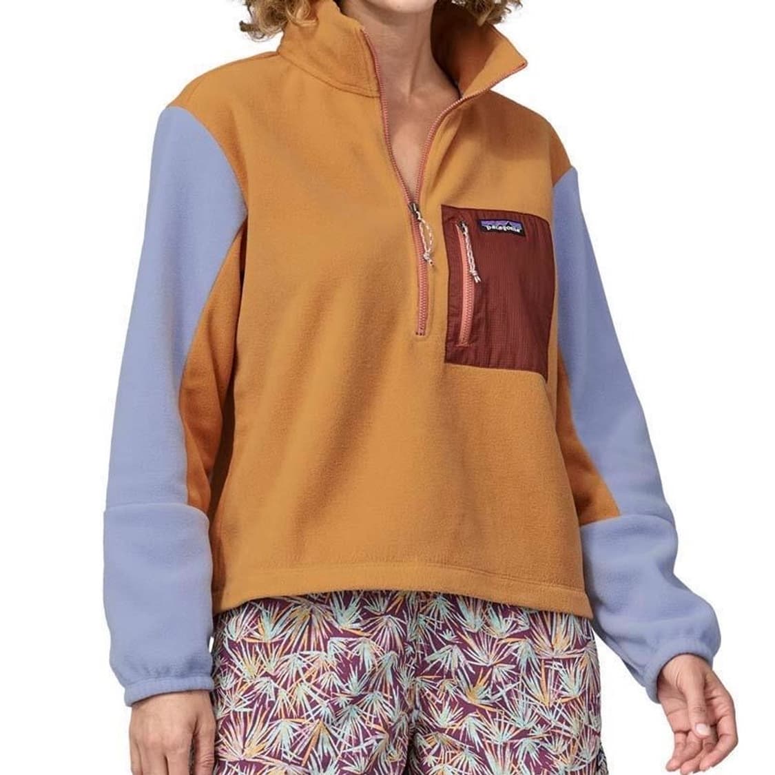 파타고니아 마이크로디니 우먼즈 하프 집업 후리스 상품이미지2