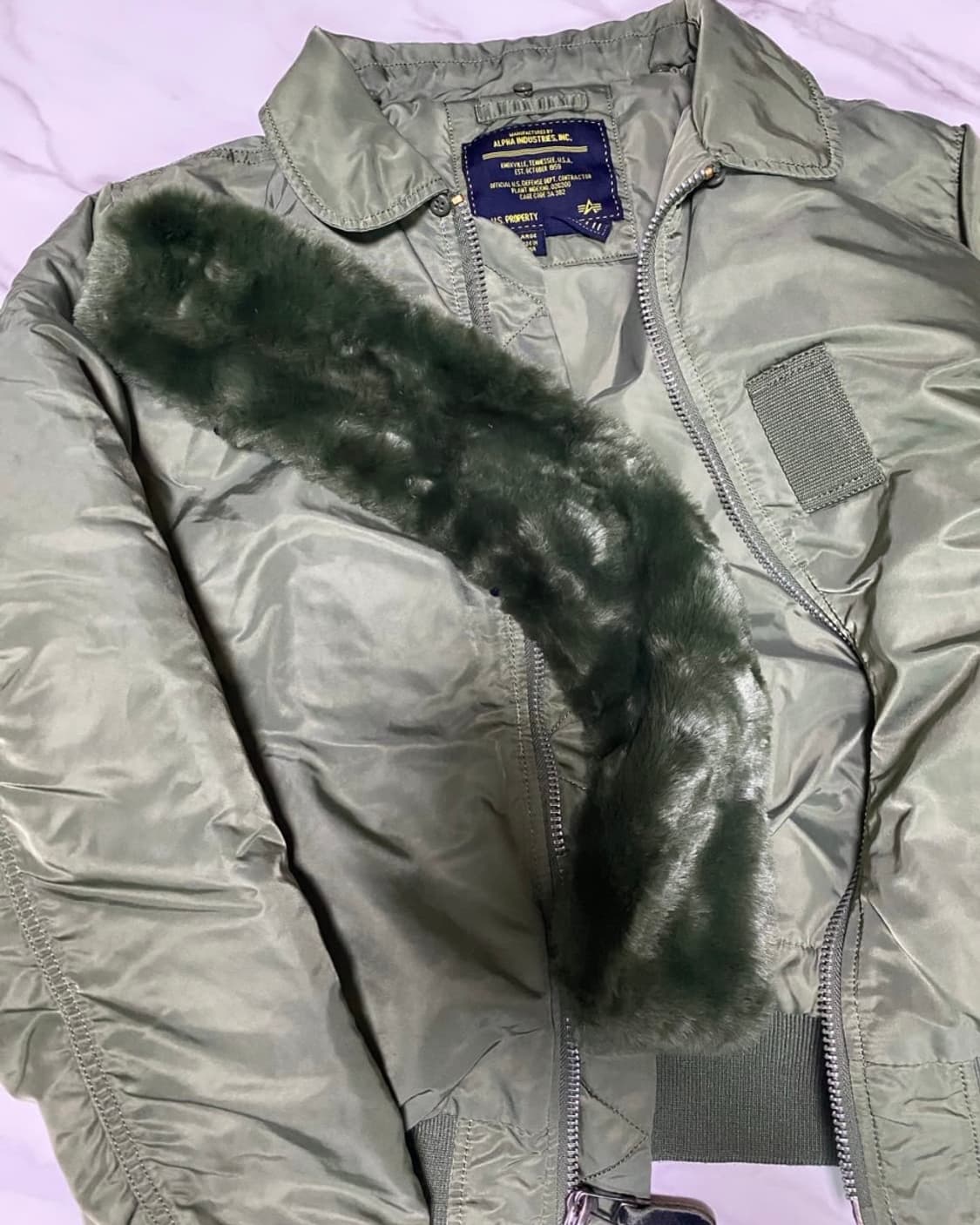 알파인더스트리 b-15 자켓 L사이즈 상품이미지4