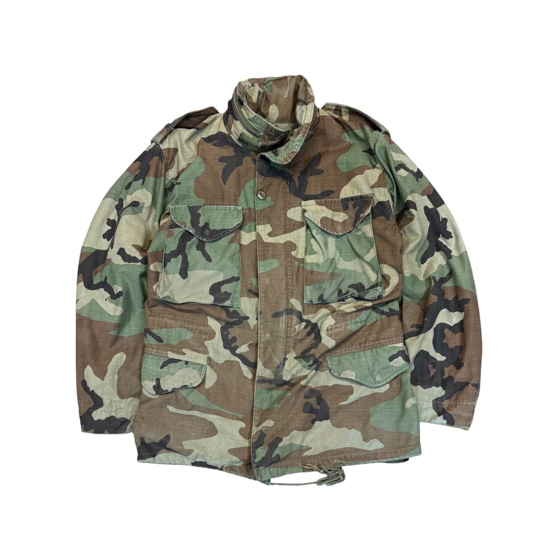 US Army 콜드웨더 카모 필드 자켓 (M)   상품이미지1