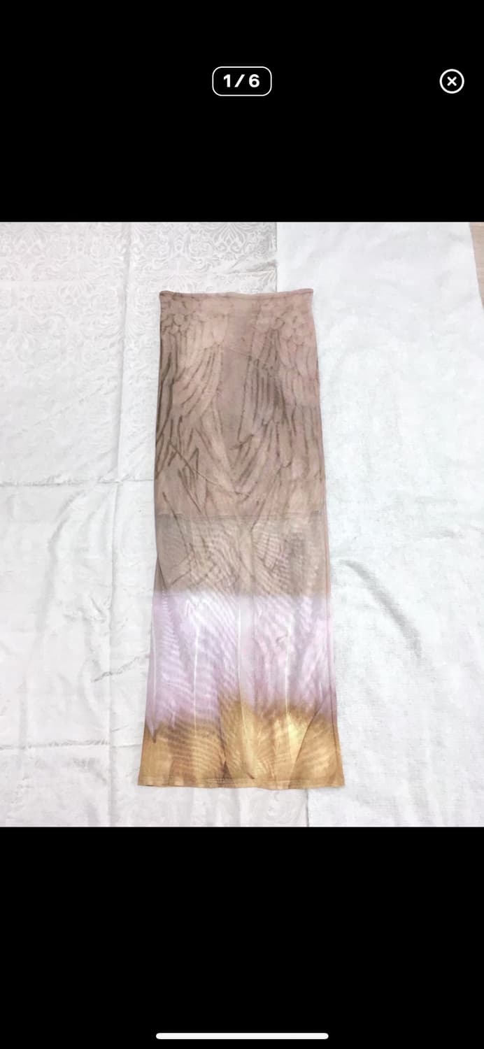 칩칩샵 슬림 매쉬 롱스커트 S  상품이미지1