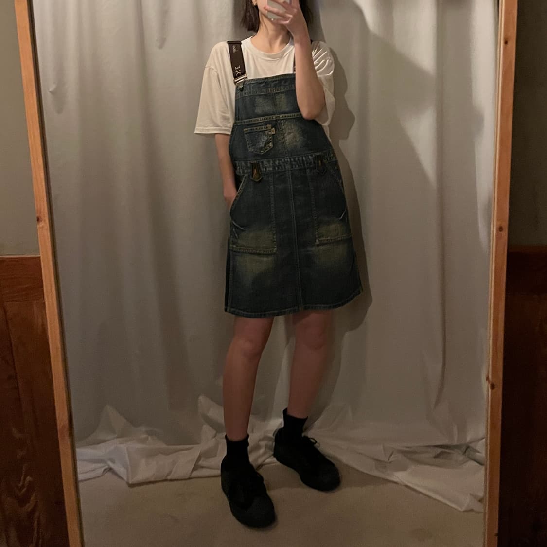 빈폴 데님 멜빵 원피스 상품이미지4