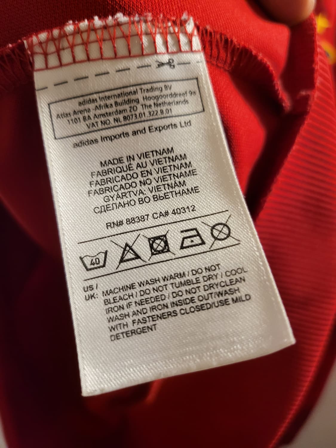 [M]아디다스 스페인 트랙탑 져지 상품이미지8