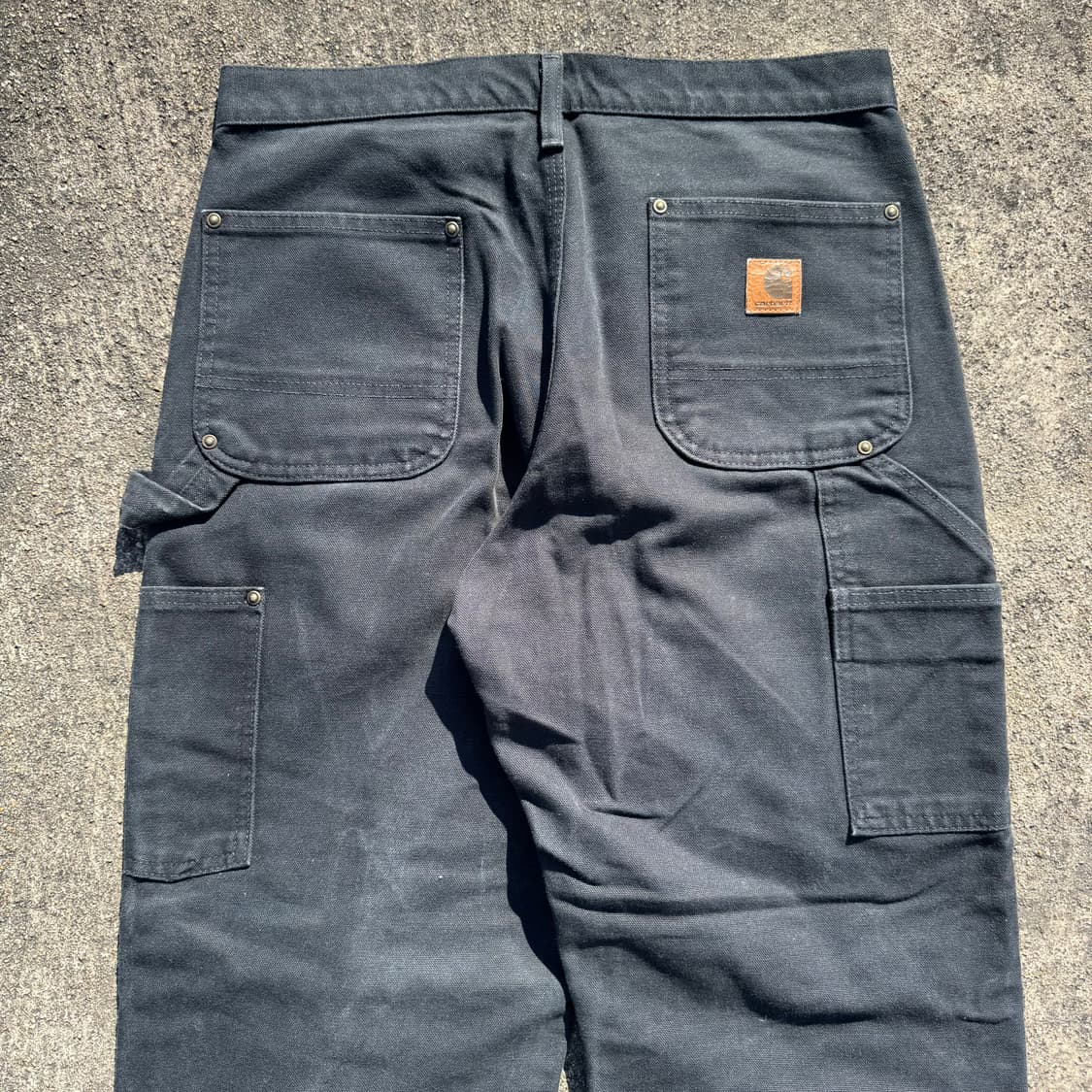 [31] Carhartt 칼하트 블랙 더블니 팬츠 상품이미지4