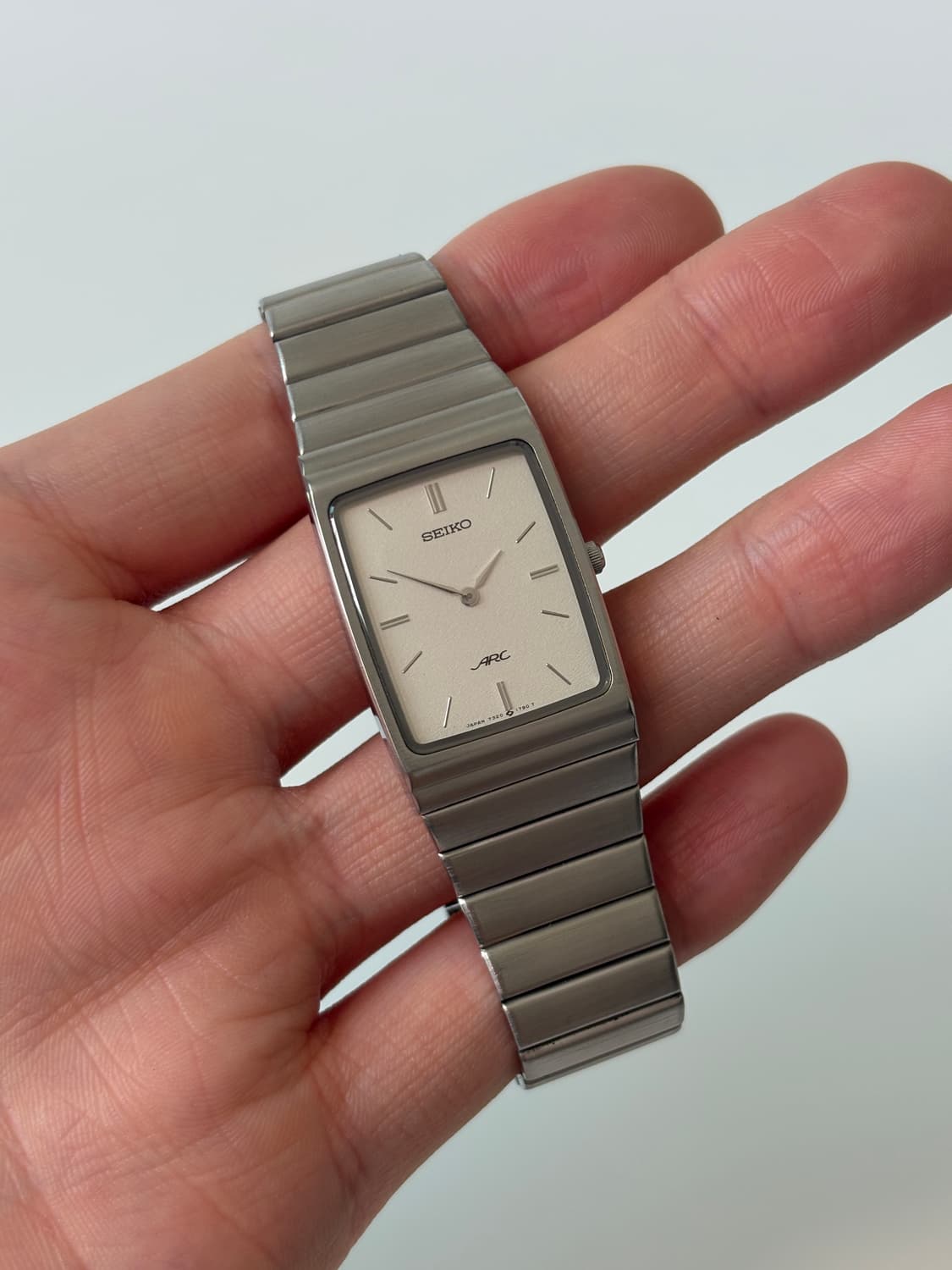 1980s ARC Silver Square Quartz 상품이미지2