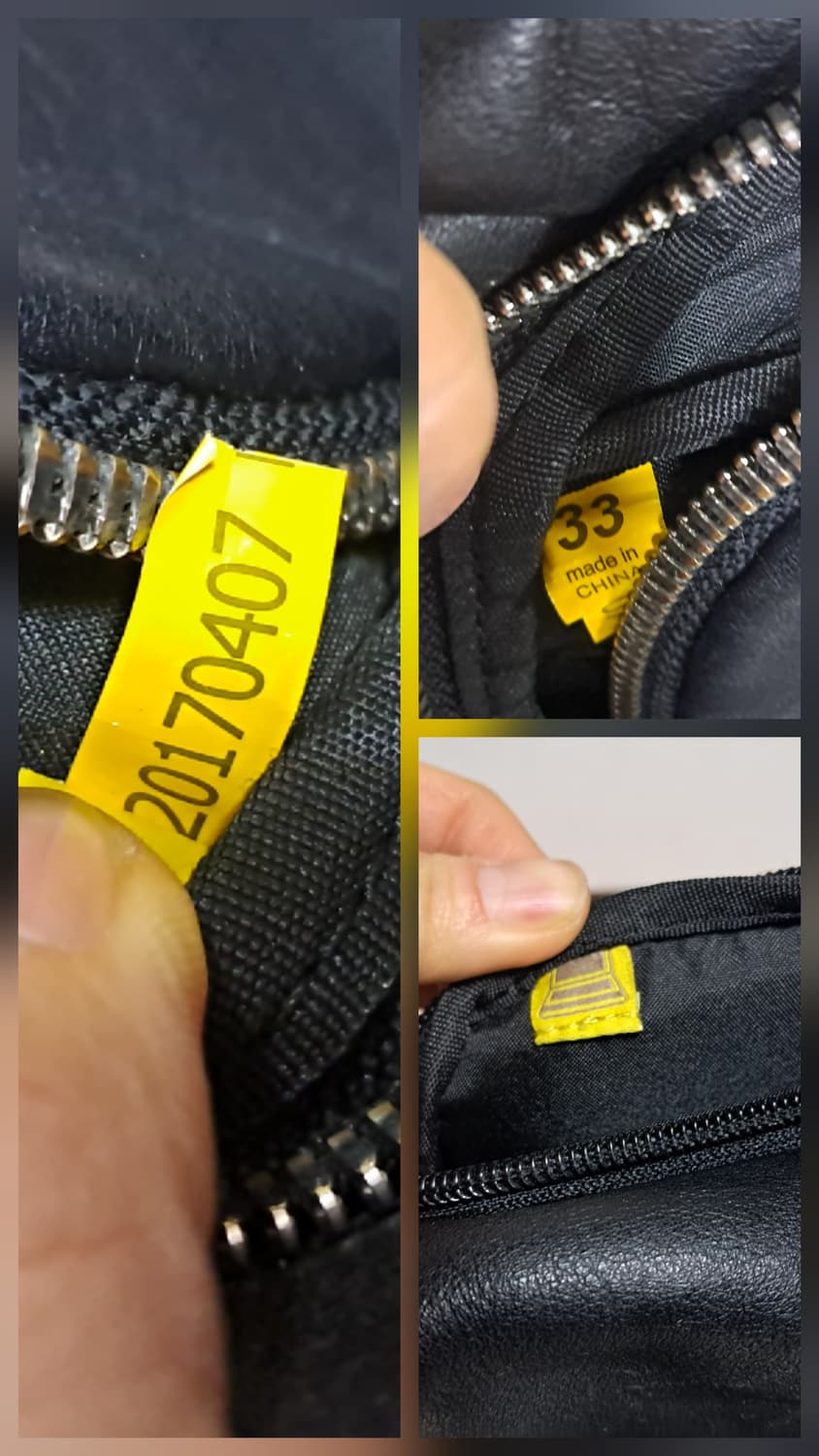 만다리나덕 블랙 가죽 백팩(어깨끈 손상)남녀공용가능 상품이미지6