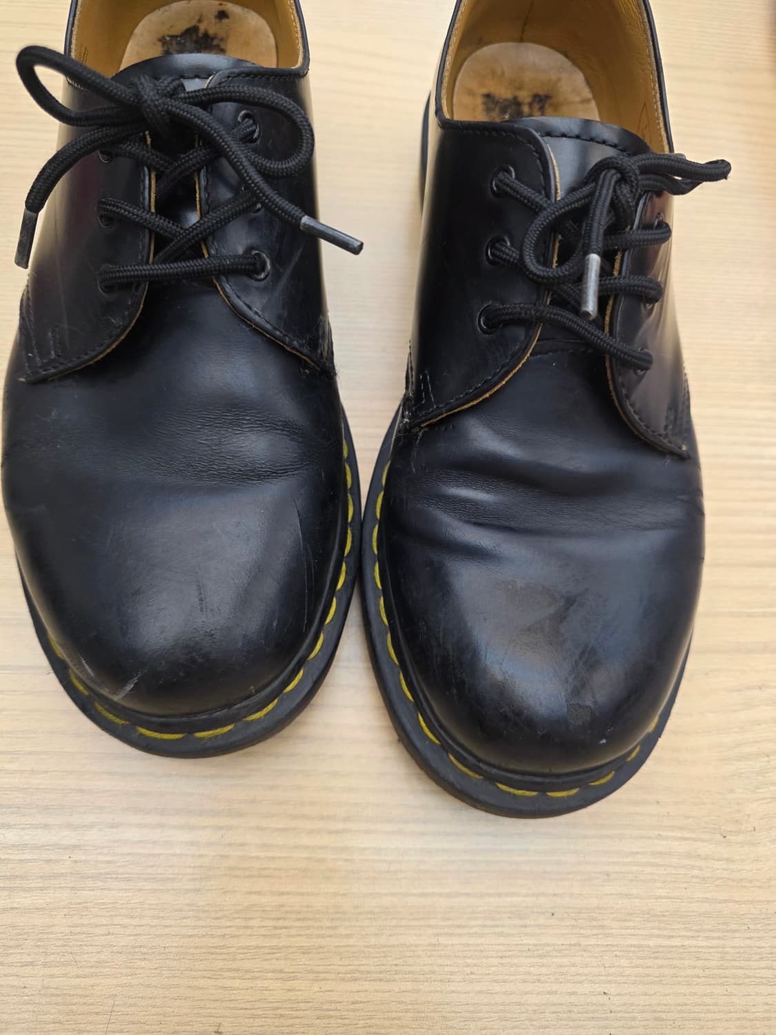 닥터마틴 1461 W 스무스 3홀 블랙 UK7 상품이미지2