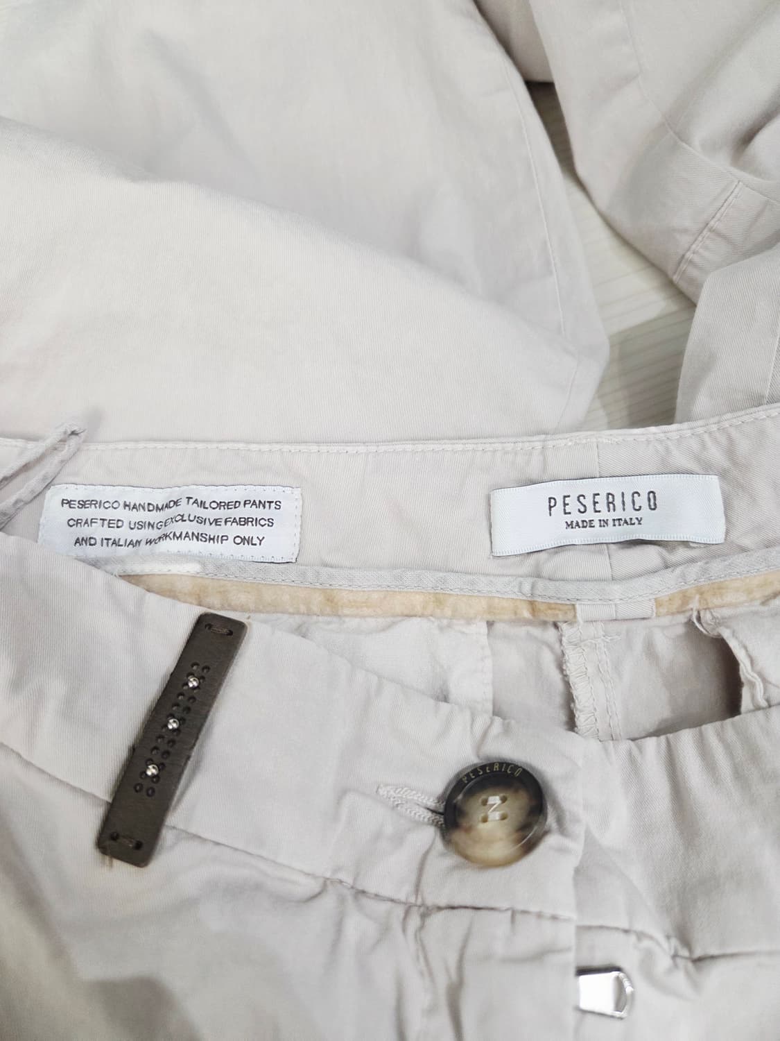 페세리코 PESERICO 카고 아이보리 팬츠 상품이미지6