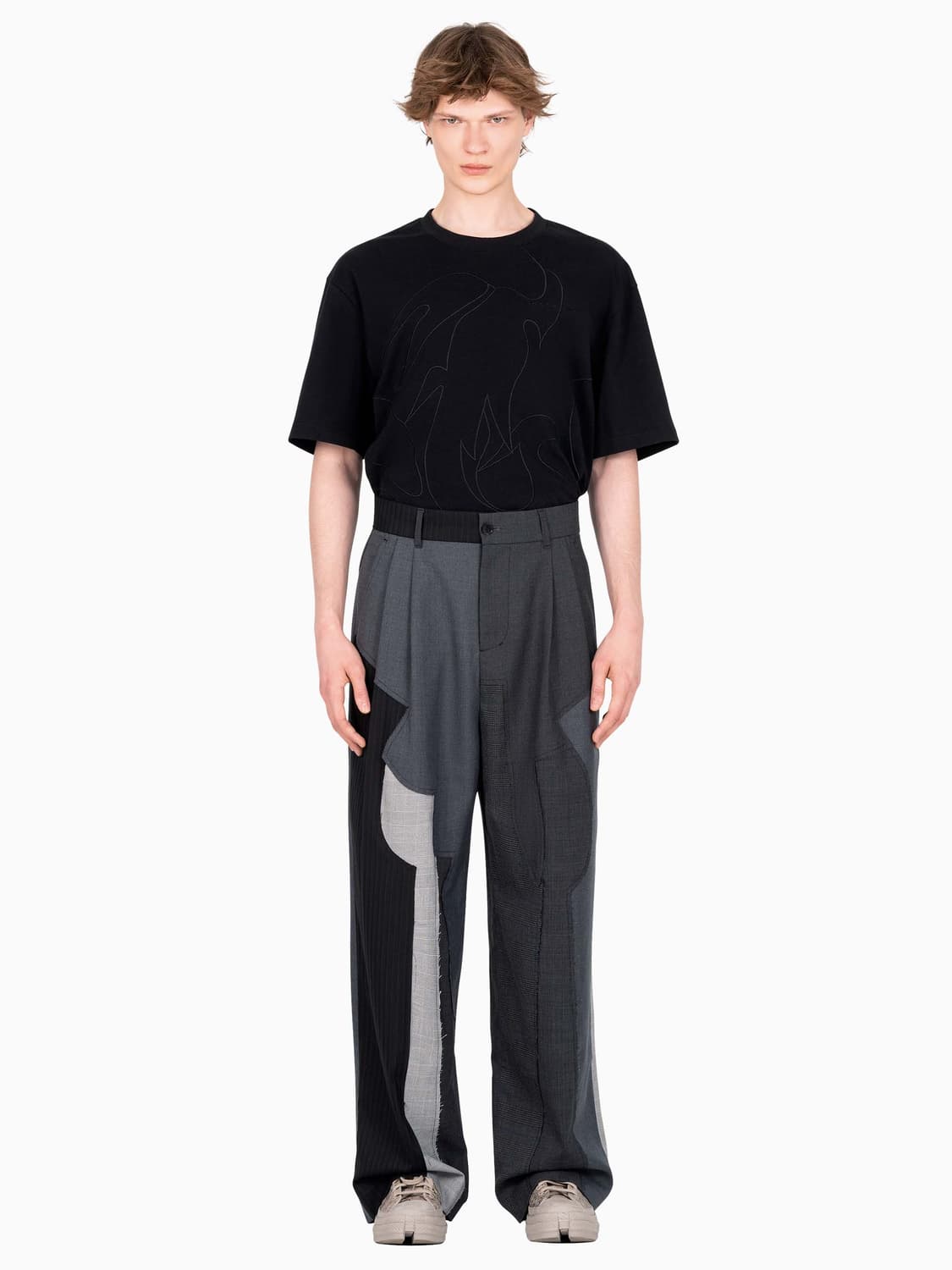 펑첸왕 패치워크 트라우저 상품이미지5