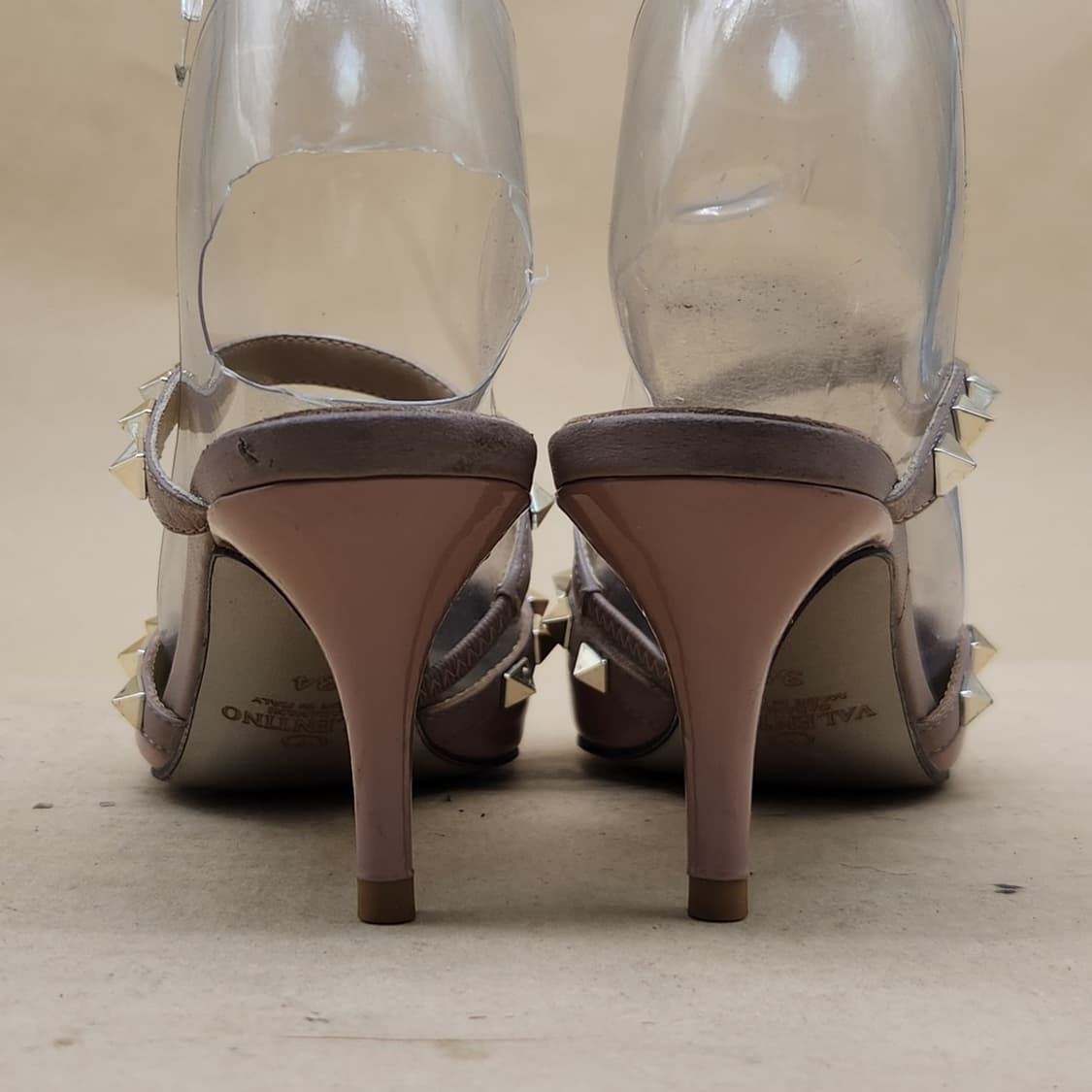 발렌티노 락스터드 힐 슬리퍼34 220 굽7.5 상품이미지4