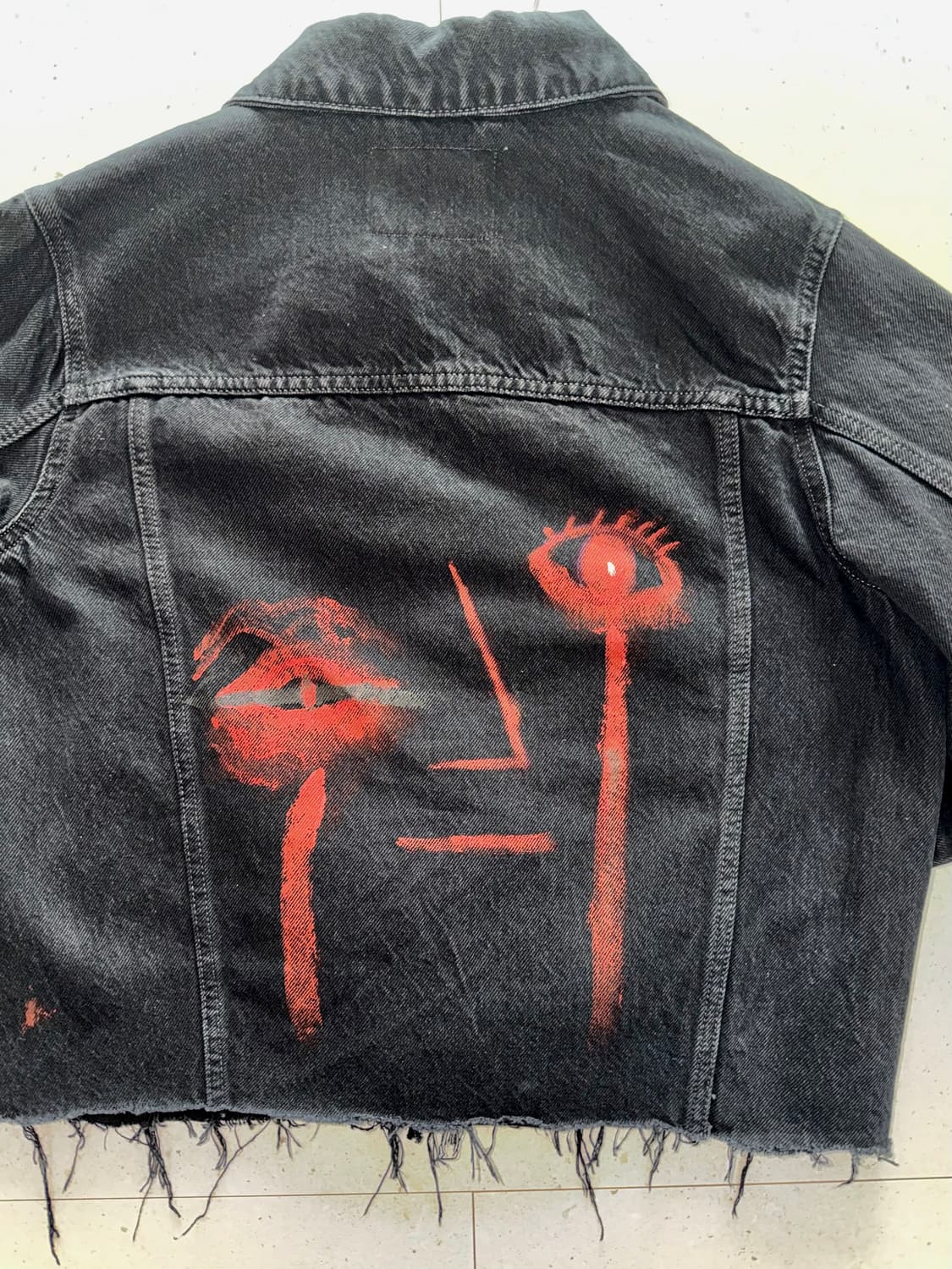 자라 커스텀 데님 자켓 상품이미지3