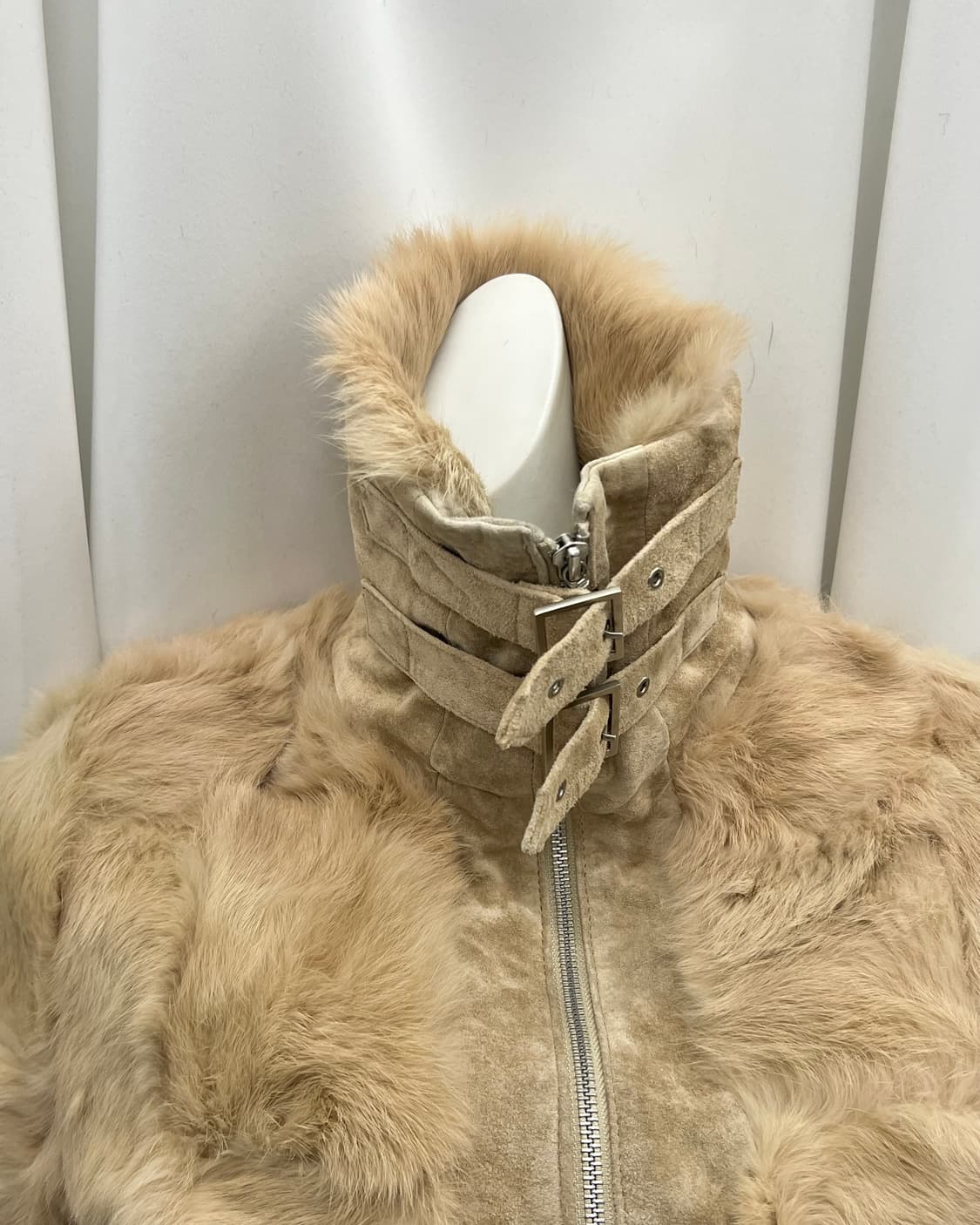 스웨이드 레빗퍼 자켓 상품이미지3