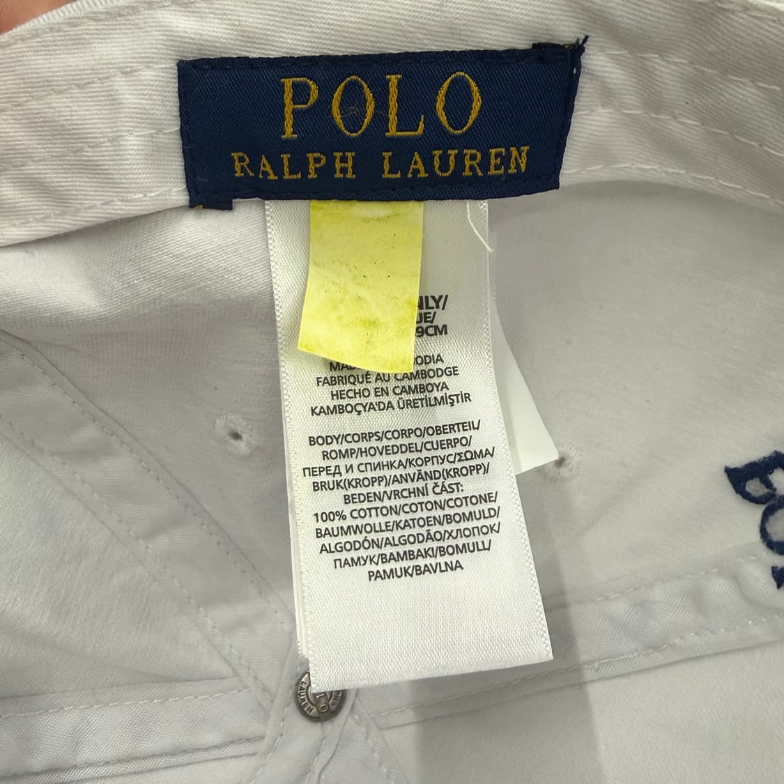 🫶🏻 폴로랄프로렌 화이트 볼캡 🫶🏻 상품이미지4