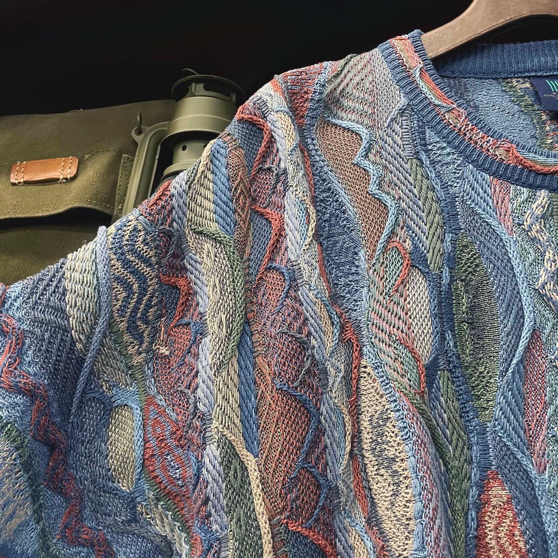 립노스 오스트레일리아 쿠지 스타일 3D 케이블 니트 스웨터 N499 상품이미지3