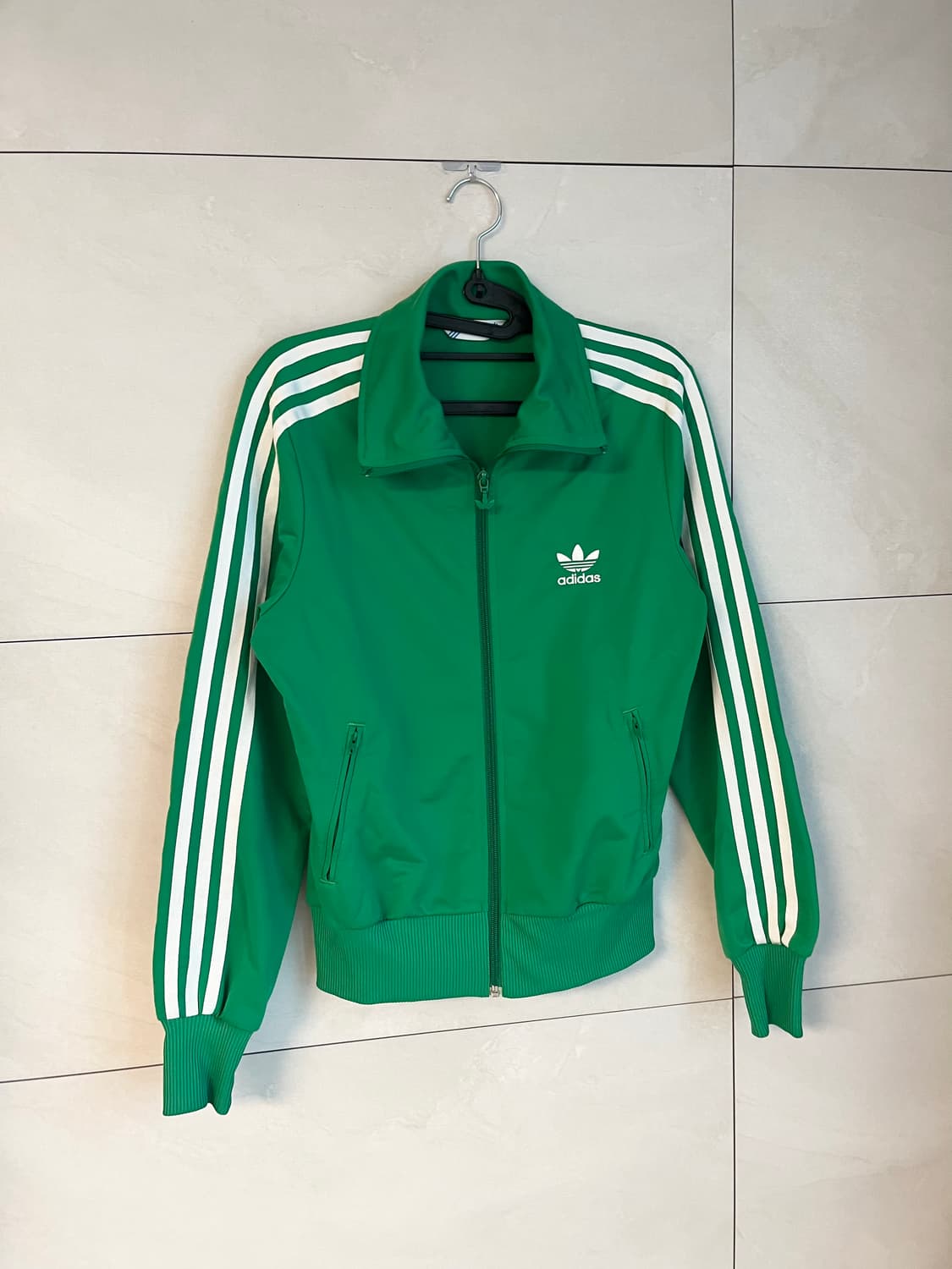 아디다스 제니깔 딱붙핏 파이어버드 져지 그린 [여성 M] 상품이미지3