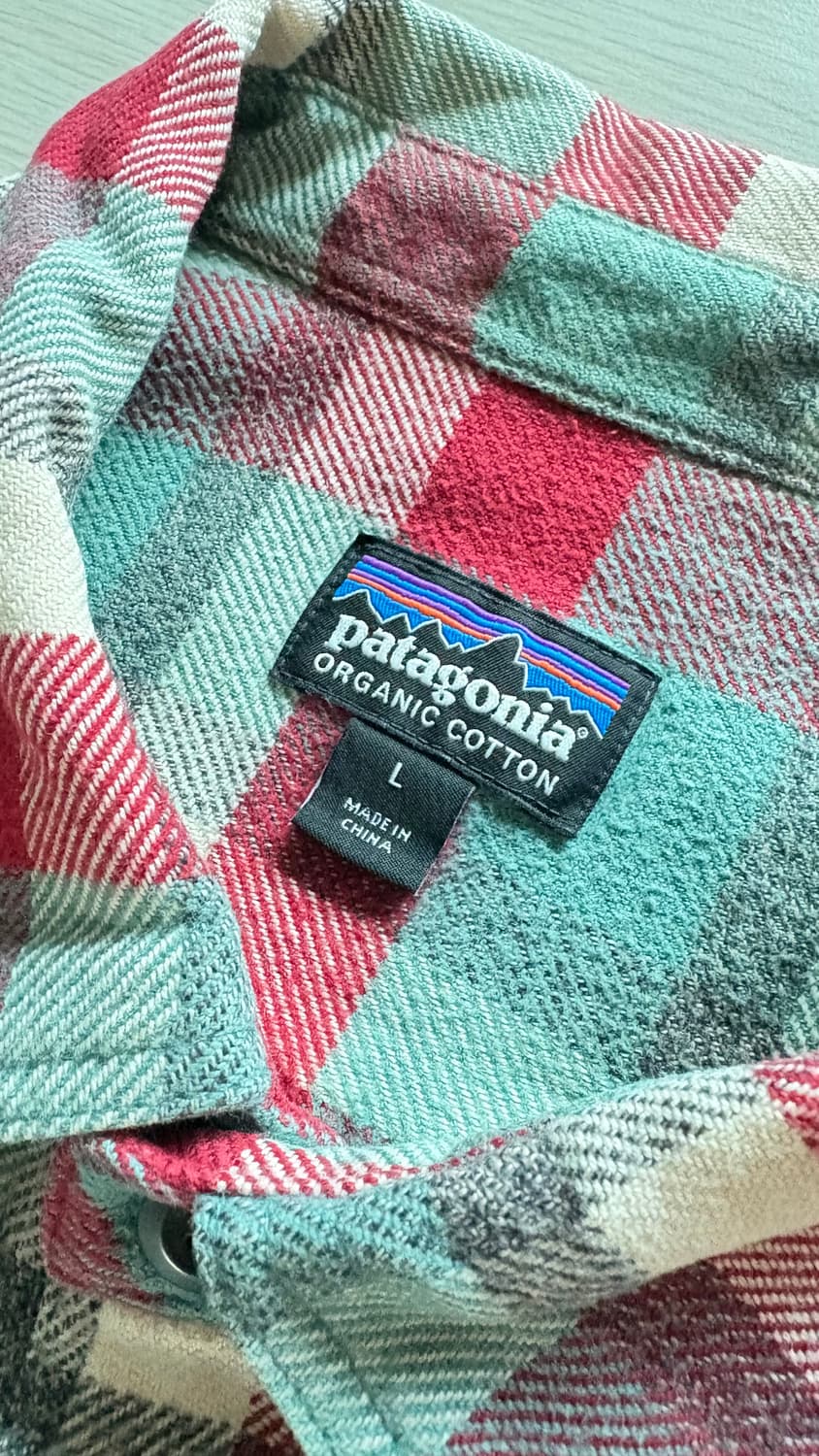 파타고니아 빈티지 플라넬 셔츠-L 상품이미지3