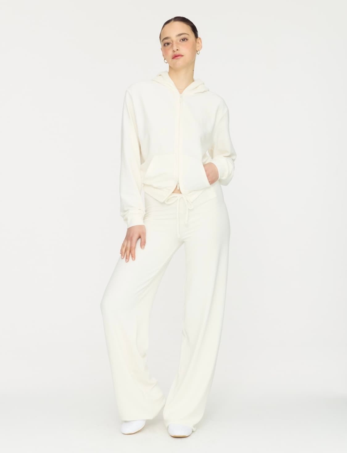 글로니 레이지 선데이 테리 팬츠 바닐라 상품이미지1